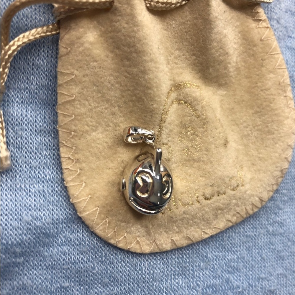 Kidrobot x mascot head .925 sterling silver pendant